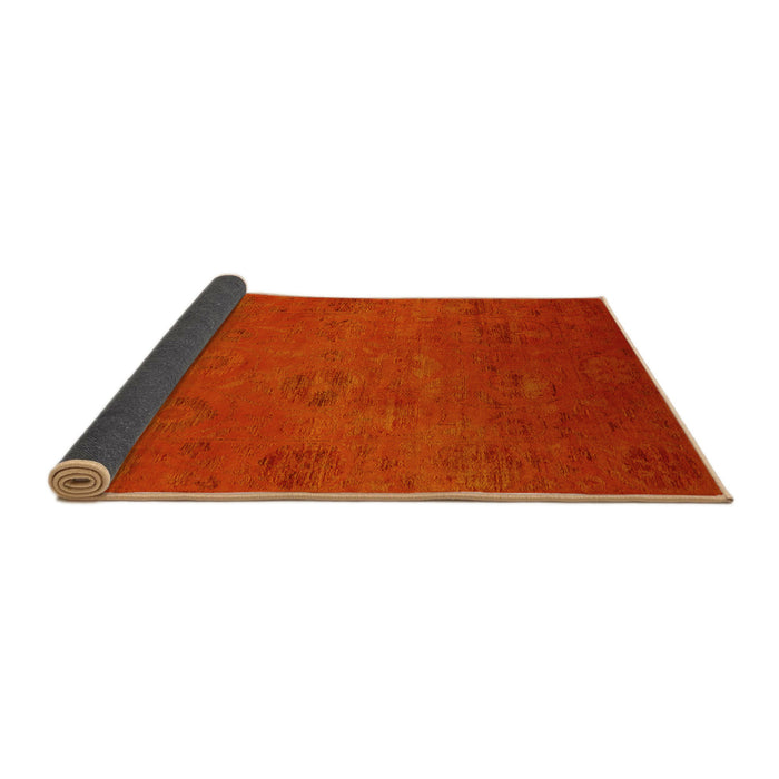 Sideview of Oriental Yellow Industrial Rug, urb2646yw