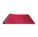 Sideview of Oriental Pink Industrial Rug, urb2646pnk