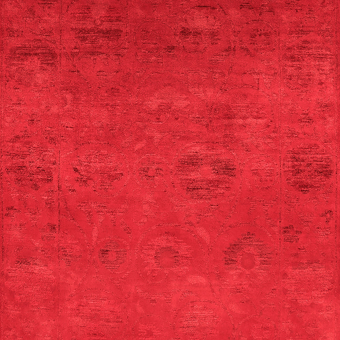 Machine Washable Oriental Red Industrial Rug, wshurb2646red