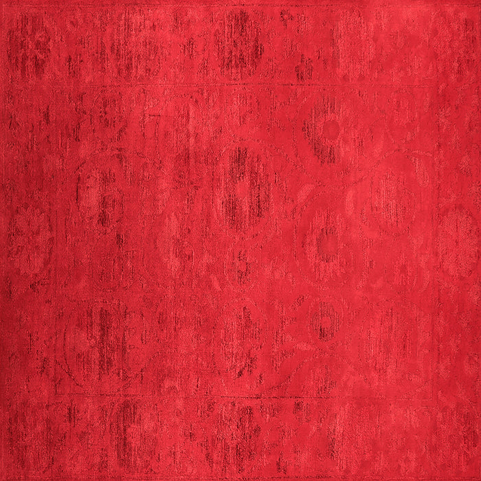 Machine Washable Oriental Red Industrial Rug, wshurb2646red