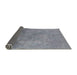 Sideview of Mid-Century Modern Dark Gray Oriental Rug, urb2647