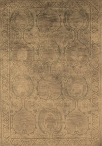 Oriental Brown Industrial Rug, urb2647brn