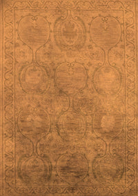 Oriental Orange Industrial Rug, urb2647org