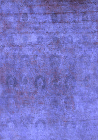 Oriental Blue Industrial Rug, urb2648blu