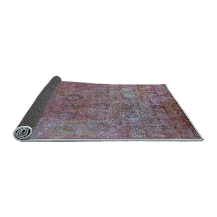 Sideview of Oriental Light Blue Industrial Rug, urb2648lblu