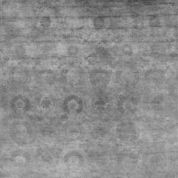 Square Oriental Gray Industrial Rug, urb2648gry