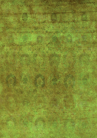 Oriental Green Industrial Rug, urb2648grn