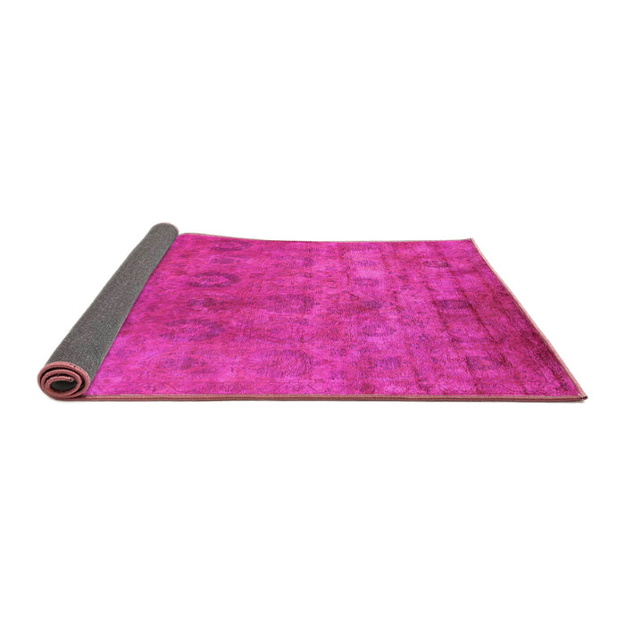 Sideview of Oriental Pink Industrial Rug, urb2648pnk
