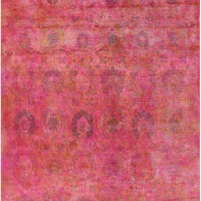 Mid-Century Modern Crimson Red Oriental Rug, urb2648