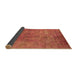 Sideview of Oriental Brown Industrial Rug, urb2648brn