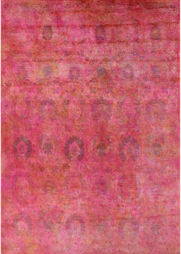 Machine Washable Industrial Modern Crimson Red Rug, wshurb2648