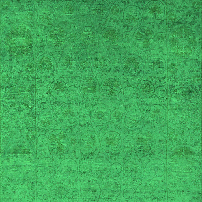 Oriental Green Industrial Rug, urb2649grn