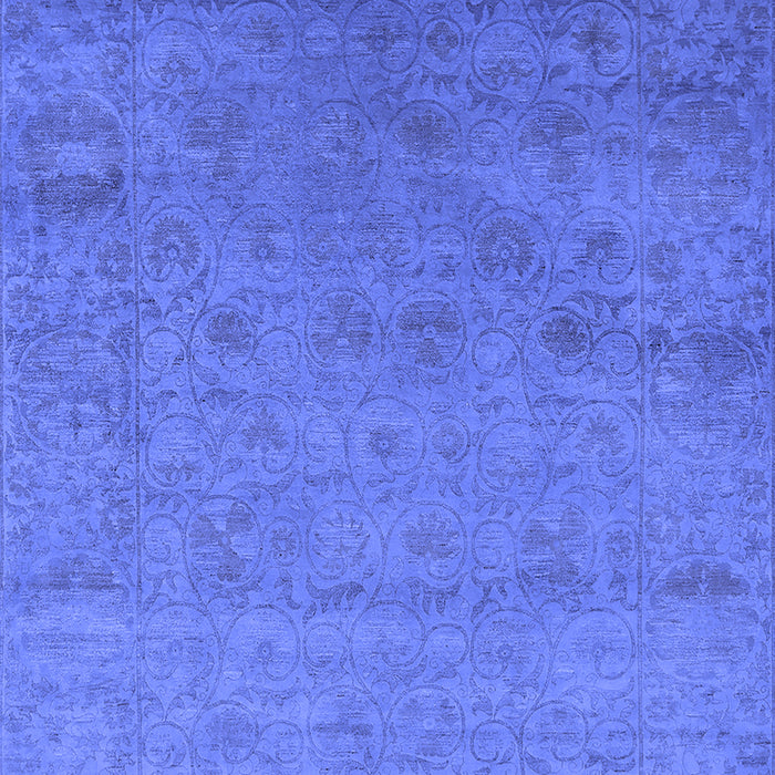 Oriental Blue Industrial Rug, urb2649blu