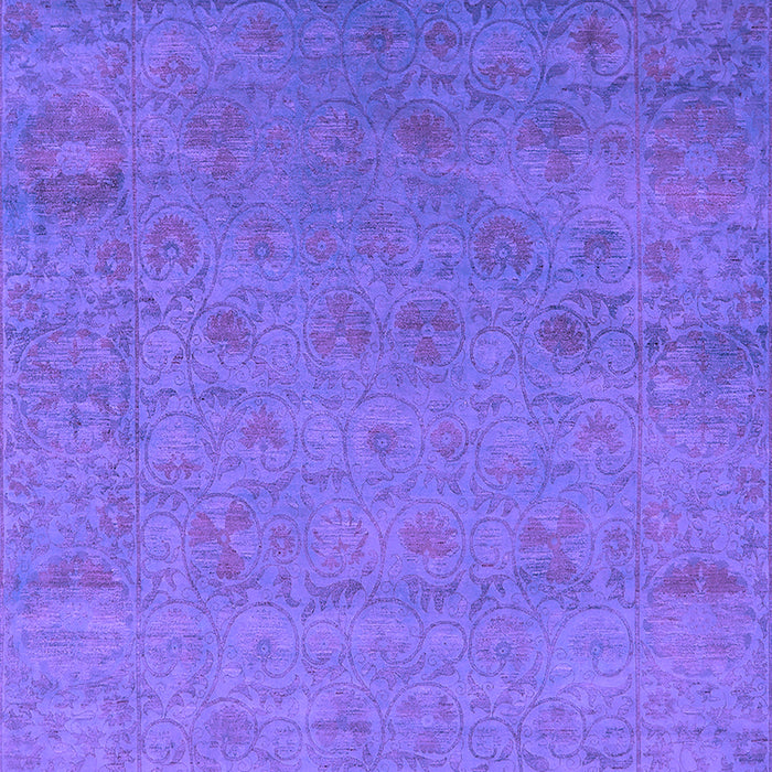 Machine Washable Oriental Purple Industrial Area Rugs, wshurb2649pur