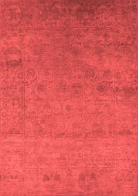 Oriental Red Industrial Rug, urb2649red