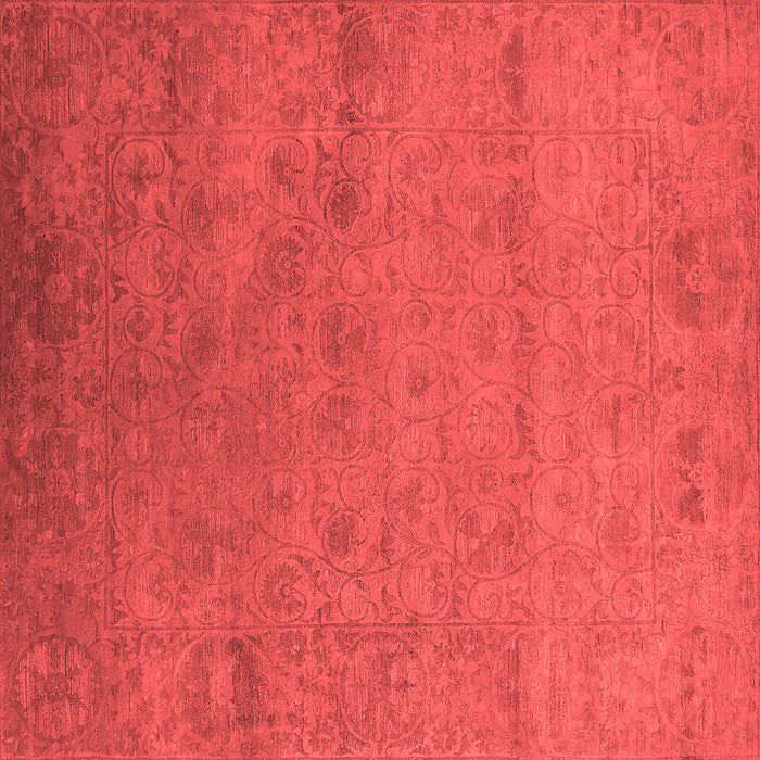 Machine Washable Oriental Red Industrial Rug, wshurb2649red