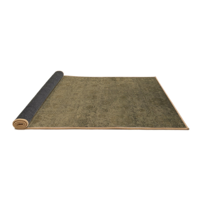 Sideview of Oriental Brown Industrial Rug, urb2649brn