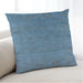 Lifestyle Image of Mid-Century Modern Urban Square Blue Throw Pillow, 18 inch by 18 inch, pwurb2649