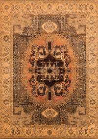 Oriental Orange Industrial Rug, urb2650org