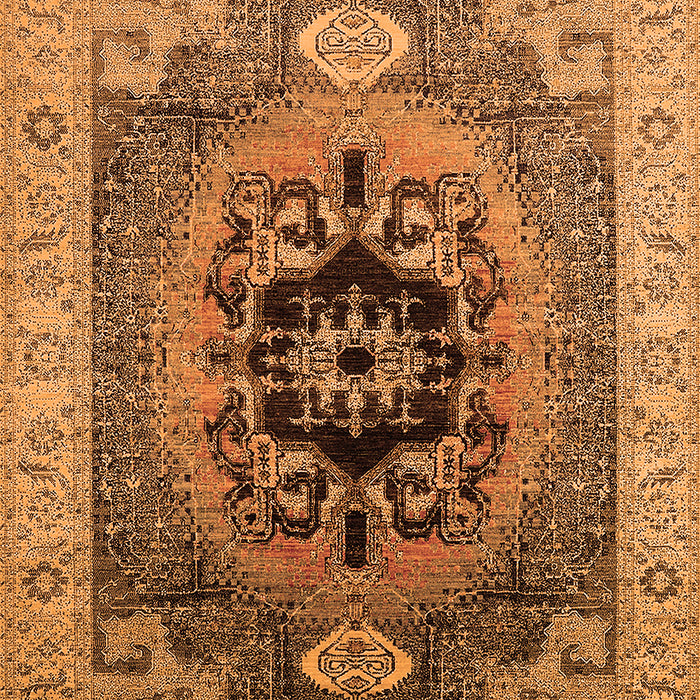 Oriental Orange Industrial Rug, urb2650org