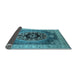 Sideview of Oriental Light Blue Industrial Rug, urb2650lblu