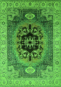 Oriental Green Industrial Rug, urb2650grn