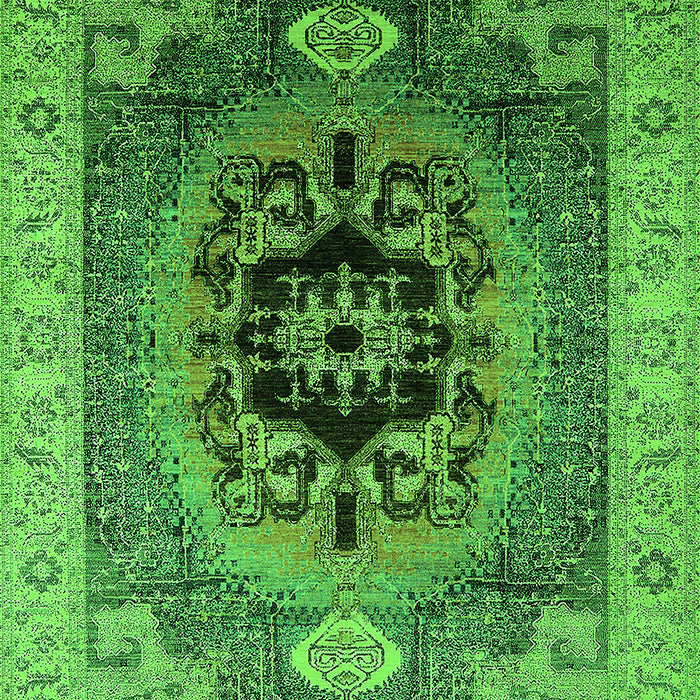 Oriental Green Industrial Rug, urb2650grn