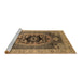 Sideview of Machine Washable Oriental Brown Industrial Rug, wshurb2650brn