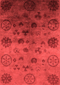 Oriental Red Industrial Rug, urb2651red