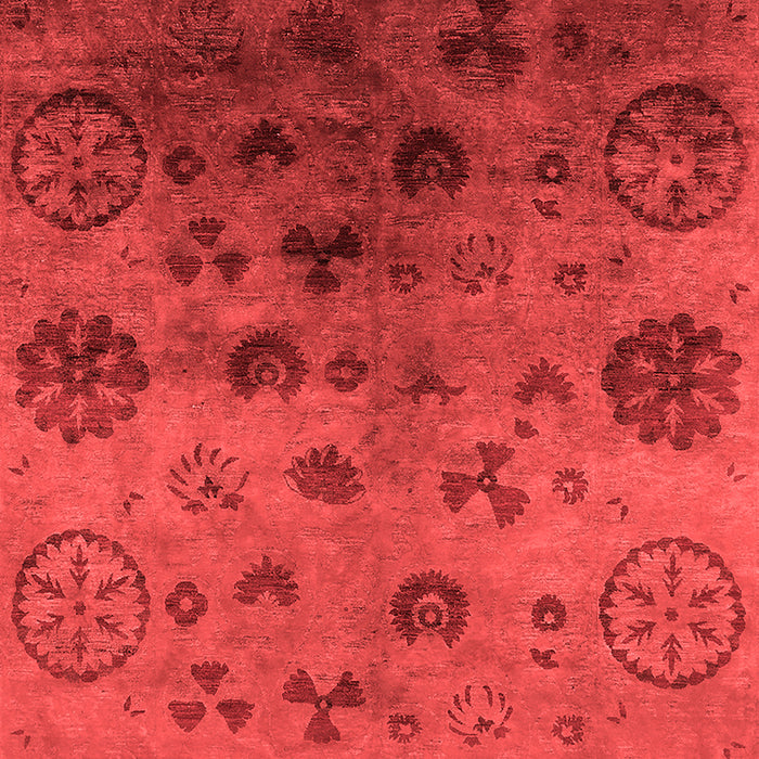 Oriental Red Industrial Area Rugs