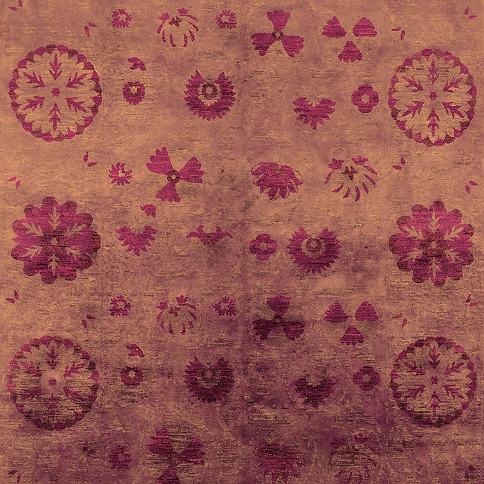 Machine Washable Oriental Orange Industrial Area Rugs, wshurb2651org