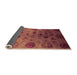 Sideview of Oriental Orange Industrial Rug, urb2651org