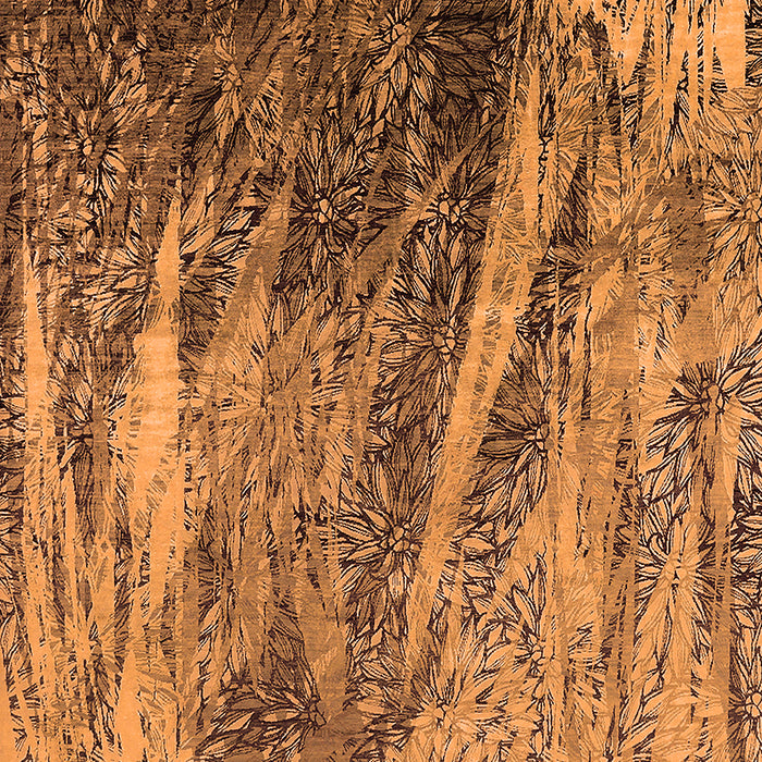 Machine Washable Oriental Orange Industrial Area Rugs, wshurb2652org