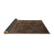 Sideview of Oriental Brown Industrial Rug, urb2653brn