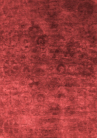 Oriental Red Industrial Rug, urb2653red