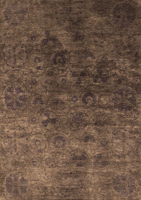 Oriental Brown Industrial Rug, urb2653brn