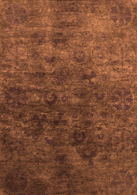 Oriental Orange Industrial Rug, urb2653org