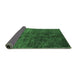 Sideview of Oriental Emerald Green Industrial Rug, urb2653emgrn