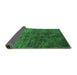 Sideview of Oriental Green Industrial Rug, urb2653grn