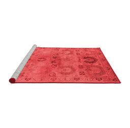 Industrial Red Washable Rugs
