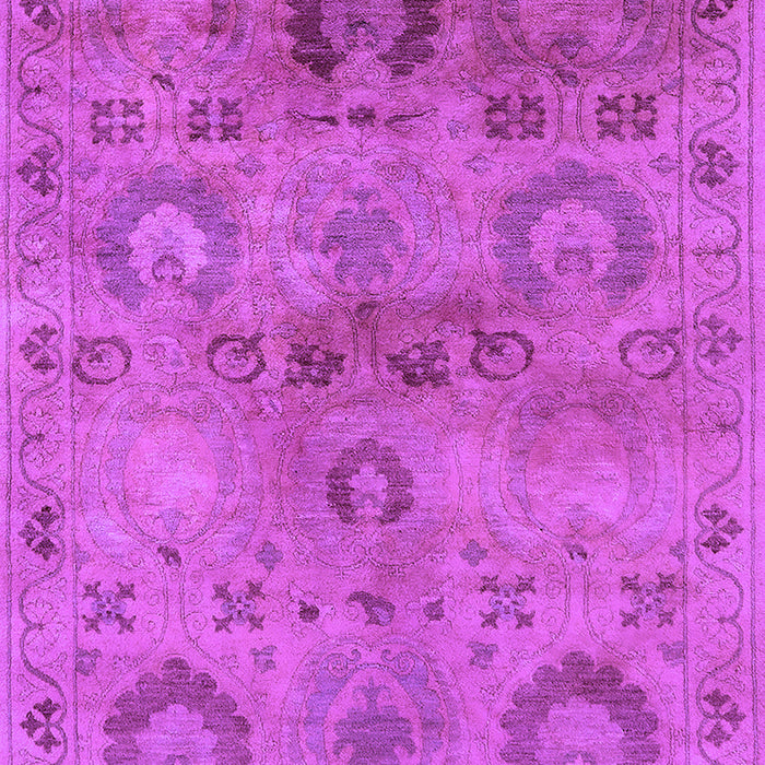 Machine Washable Oriental Purple Industrial Area Rugs, wshurb2654pur