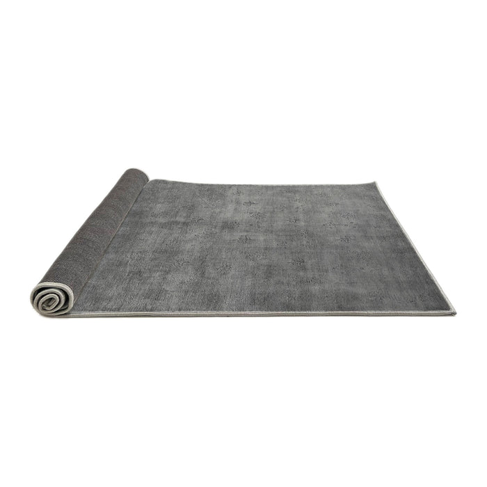 Sideview of Oriental Gray Industrial Rug, urb2655gry