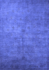 Oriental Blue Industrial Rug, urb2655blu