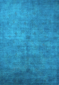 Oriental Light Blue Industrial Rug, urb2655lblu