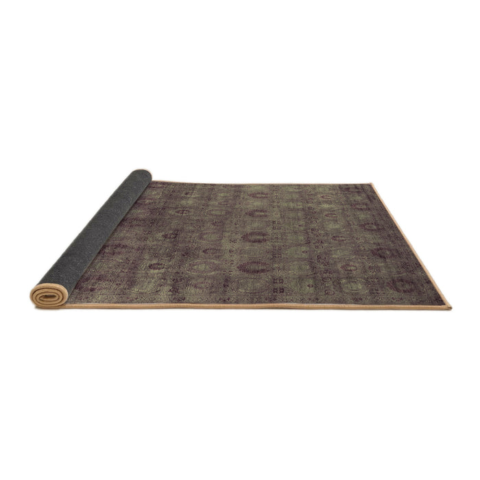 Sideview of Oriental Brown Industrial Rug, urb2656brn