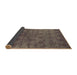 Sideview of Oriental Brown Industrial Rug, urb2656brn