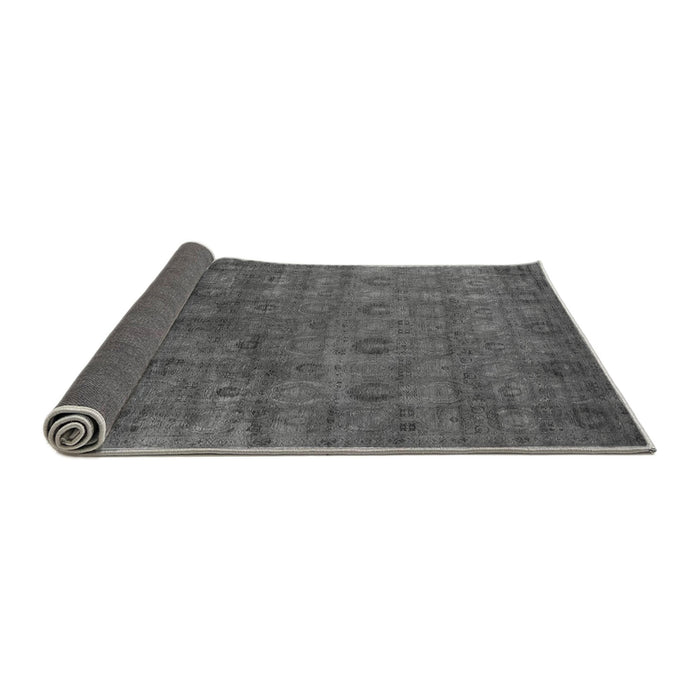 Sideview of Oriental Gray Industrial Rug, urb2656gry