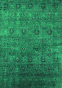 Oriental Green Industrial Rug, urb2656grn