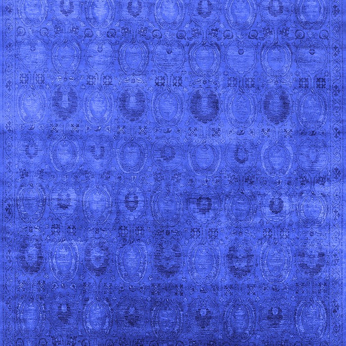 Oriental Blue Industrial Rug, urb2656blu