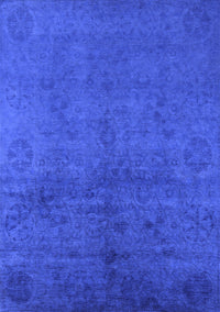 Oriental Blue Industrial Rug, urb2657blu